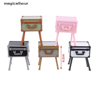 Magicalhour^^ ใหม่ กระจกโต๊ะเครื่องแป้ง ขนาดเล็ก 1:12 สําหรับตกแต่งบ้านตุ๊กตา 1 ชุด