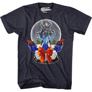 Cobra Commander Snow Globe GI Joe T-Shirt เสือยืดผู้ชาย เสื้อแฟชั่นผญ2022 อื่นๆ เสื้อสีขาว เสื้อยืดแขนสั้น