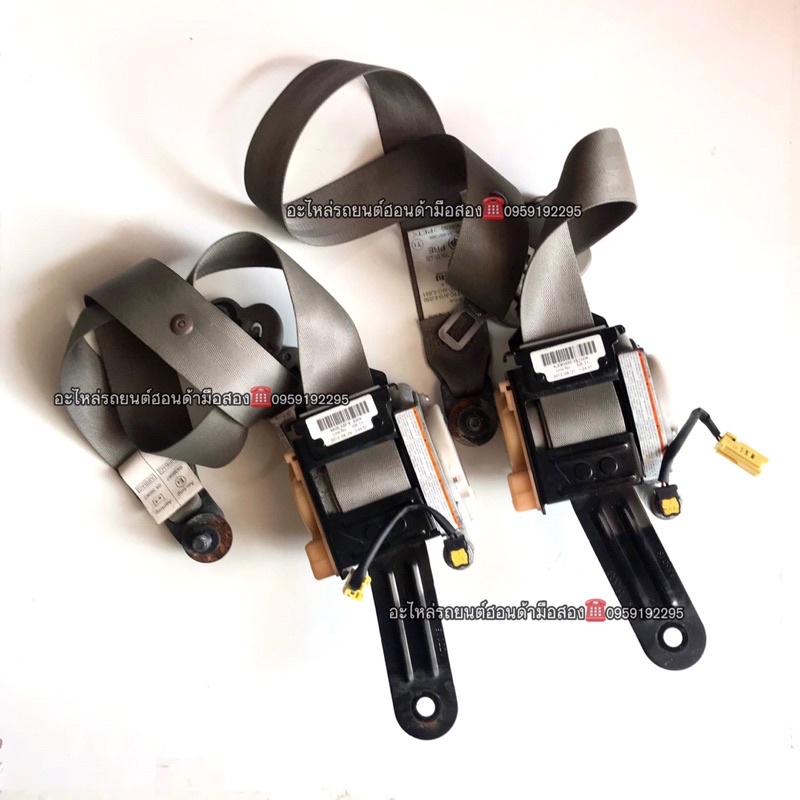 เข็มขัดนิรภัย(Seat Belt) HONDA City ปี0813 มือสองแท้ ด้านหน้า ซ้ายขวา