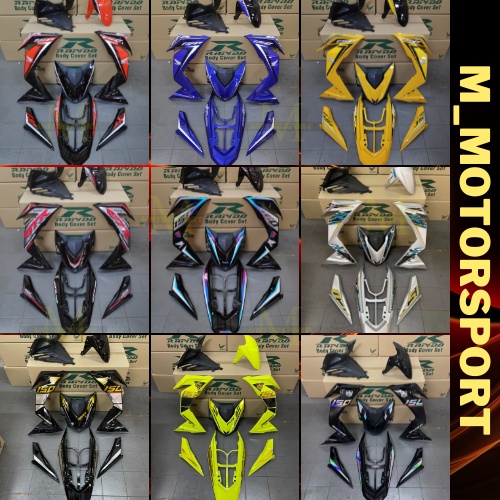 Bộ bọc thân rapido rs150r rs150 V2 Supra GTR/Winner/CHROME (miếng dán tanam) rs150r
