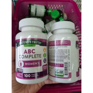 Natures Truth ABC Complete Womens 50 Multivitamin 100 Count