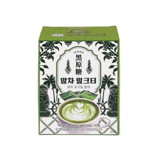 말차 밀크티 프리미엄 제주 말차 Jeju Matcha Milk Tea ชาเขียวแท้