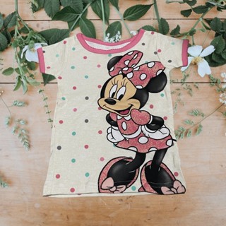 เสื้อเด็กมินนี่เม้าส์ มีกริสเตอร์ สวยน่ารักมากค่ะ minnie mouse