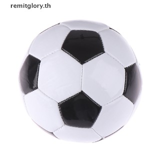 Remitglory ลูกบอลฟุตบอล PVC ไซซ์ 2 สีดํา และสีขาว สําหรับเด็ก 1 ชิ้น