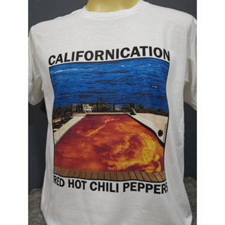 เสื้อวงนำเข้า Red Hot Chili Peppers Californication No Doubt Sublime Alternative Funk Rock Style Vitage T-Shirt Gildan