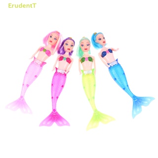 [ErudentT] ตุ๊กตานางเงือก มีไฟ LED ของเล่นสําหรับเด็ก [ใหม่]