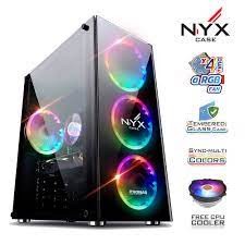 ATX CASE (NP) ITSONAS NYX DUAL ARGB (BLACK)