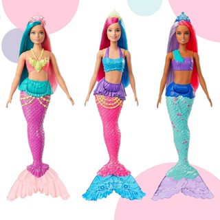 Barbie Dreamtopia Mermaid ตุ๊กตาบาร์บี้ กับชุด นางเงือก ในความฝัน GJK07 babyshopytoys