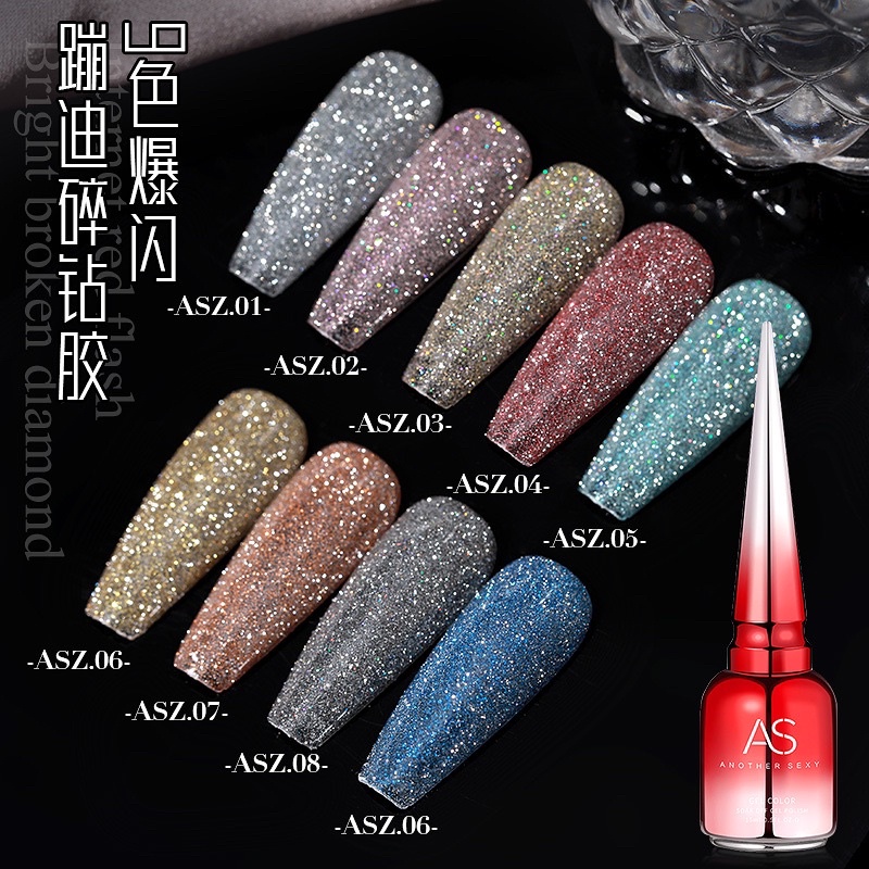 สีASแฟลชดิสโก้รหัสASZ