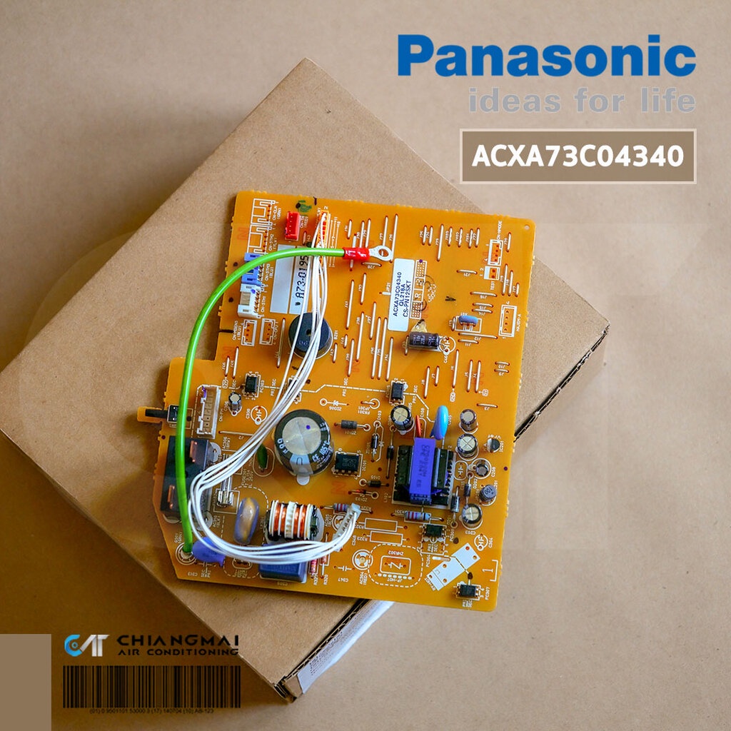 ACXA73C04340 แผงวงจรแอร์ Panasonic แผงบอร์ดแอร์พานาโซนิค บอร์ดคอยล์เย็น รุ่น CS-PN12SKT (A73-01950)