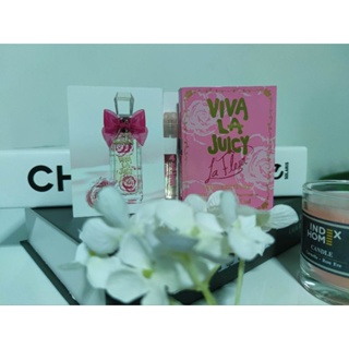 น้ำหอมเทสเตอร์ ไวออล พกพา Juicy Couture Viva la Juicy La Fluer EDP ขนาด 1.5 ml น้ำหอมไวออลแท้