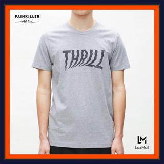 (PAINKILLER) THRILL SS T-SHIRT / เสื้อยืดผู้ชาย เสื้อแขนสั้นชาย เสื้อผ้าผู้ชาย เพนคิลเลอร์ / T-shirt menswear PAINKILLER