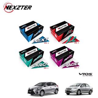 NEXZTER ผ้าเบรค TOYOTA VIOS YARIS ปี 2002-2022 โตโยต้า วีออส ยาริส NEXT MU PRO RACE SPEC