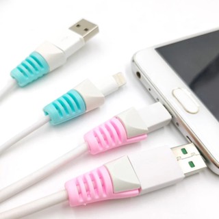 ตัวถนอมสายชาร์จ USB แบบเกลียว