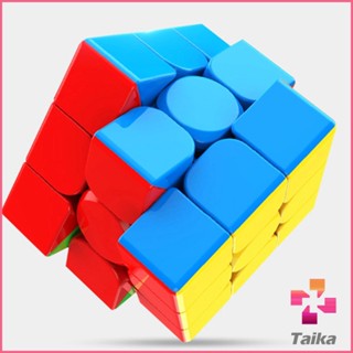 Taika รูบิค  3x3x3 ความเร็วระดับมืออาชีพ  ลูกบาศก์ ของเล่นลับสมอง Twist Puzzle Rubiks Cube &amp; MF3RS Racing Cube