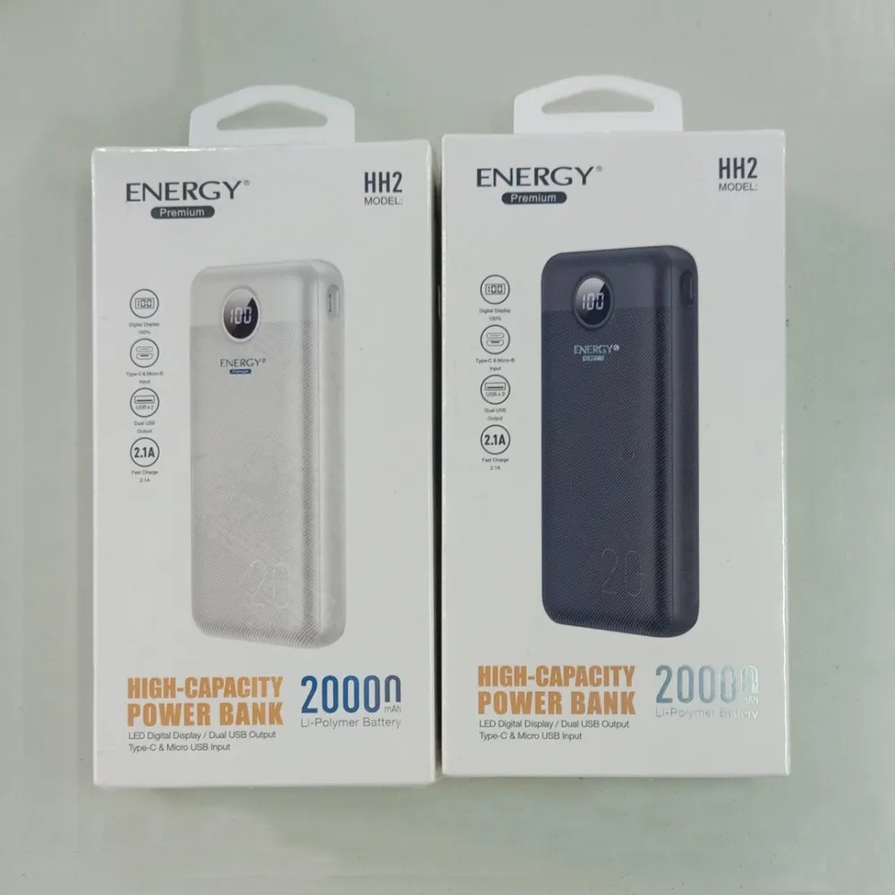 Energy Power Bank 20000mAh รุ่น HH2 毫安移动电源