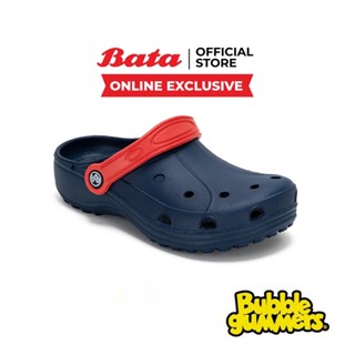 Bata บาจา (Online Exclusive)  Bubble Gummers รองเท้าเล่นน้ำสงกรานต์ รองเท้าลุยน้ำสงกรานต์ แบบสวม ใส่สบาย สำหรับเด็กชายและหญิง รุ่น BUBBLY-7 สีกรมท่า 3609002