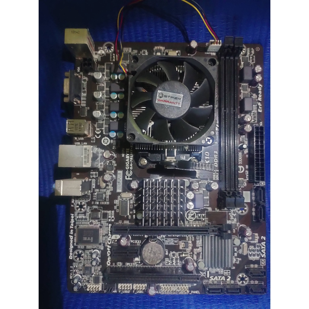 MAINBOARD (เมนบอร์ด) GA-78LMT-S2+ฝาหลัง