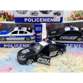 🌈ของเล่น ของเล่นเด็ก รถของเล่น รถตำรวจ รถตำรวจมีไฟ มีเสียง รถโมเดล โมเดลรถตำรวจ ตำรวจ ของเล่นตำรวจ no.RJ3370