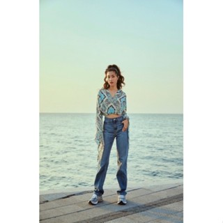 Wildblueyonder-DEAN BLOUSE เสื้อแขนระบาย