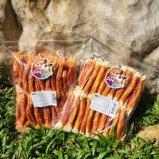 ด็อกฟิน (Dogfin) ไก่อบแห้ง ขนาด 500 กรัม - 1 กิโลกรัม ขนมสุนัข ราคาส่งถูกสุดๆ!!!!