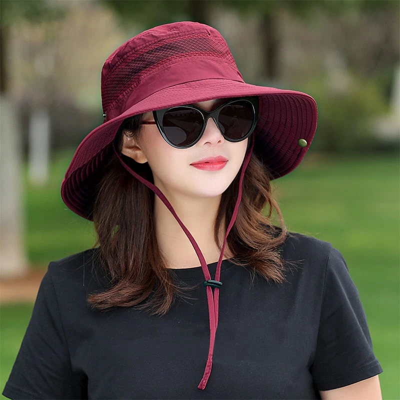 หมวกกันแดด UV Protection เหมาะเดินป่า ออกกำลังกาย