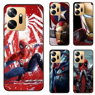 เคสโทรศัพท์ซิลิโคน TPU แบบนิ่ม ลายซุปเปอร์ฮีโร่ Marvel สําหรับ Infinix Zero 20 X6821