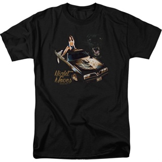 Firebird Night Moves Pontiac T-Shirt เสื้อเชิ้ตชาย เสื้อ ยืด ผู้ชาย เสื้อยืดเปล่า