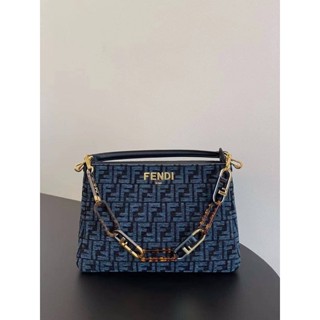 พร้อมส่ง New Fendi OLock Zip(Ori)เทพ