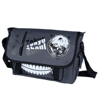 Anime Cat Tokyo Ghoul Shoulder Bag Cartoon Animal  School Student Man Girl Canvas Backpack Purified Cotton Zipper Japane