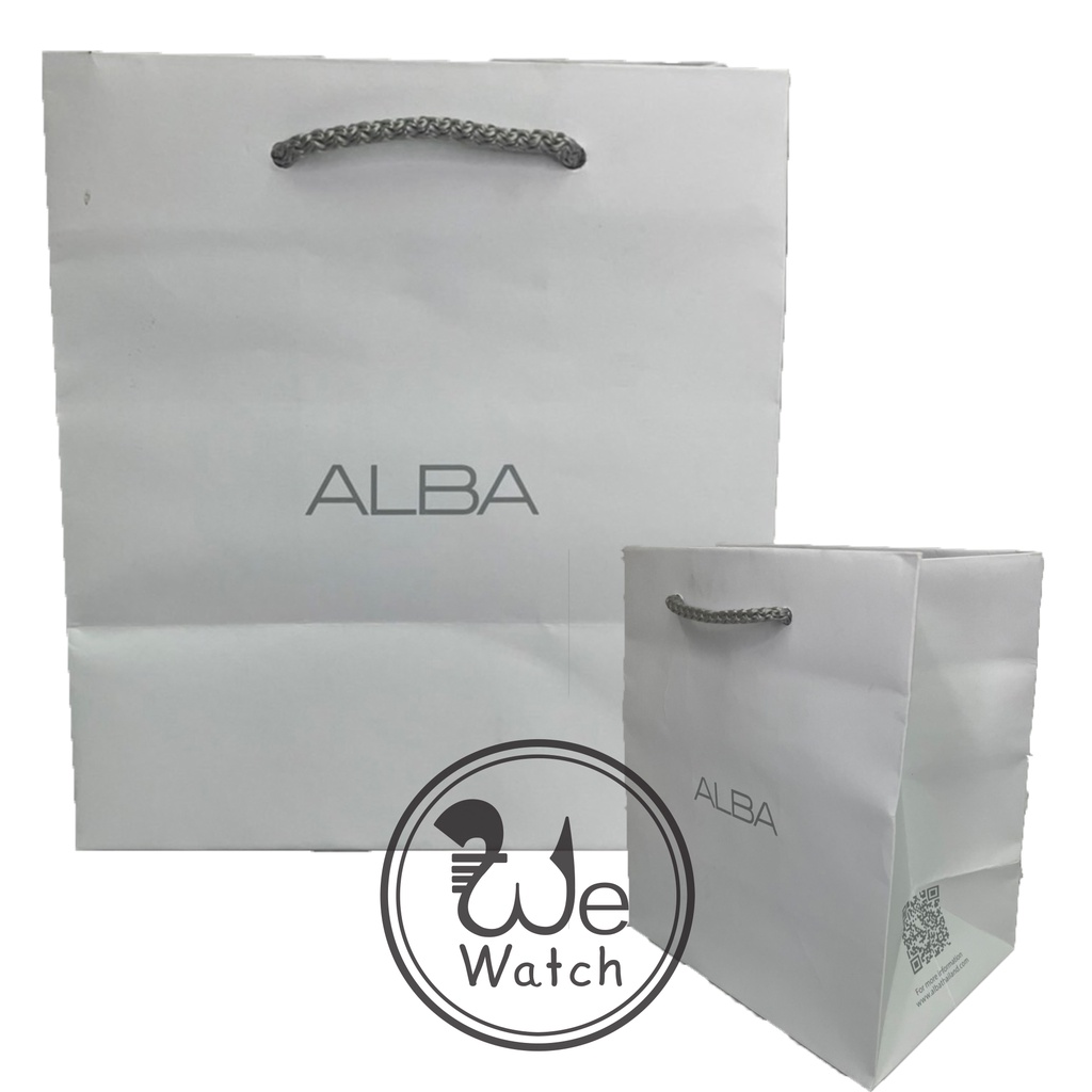 ถุงใส่นาฬิกา ALBA ของแท้ สำหรับใส่ของฝาก ให้เป็นของขวัญ