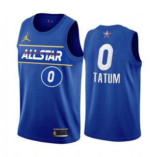 เสื้อกีฬาบาสเก็ตบอล TR22HGR3 All Star สําหรับผู้ชาย 2021 #0 เสื้อกีฬาแขนสั้น ลายทีมชาติสวิงแมน Jayson Tatum APmcca01JMpjlj99