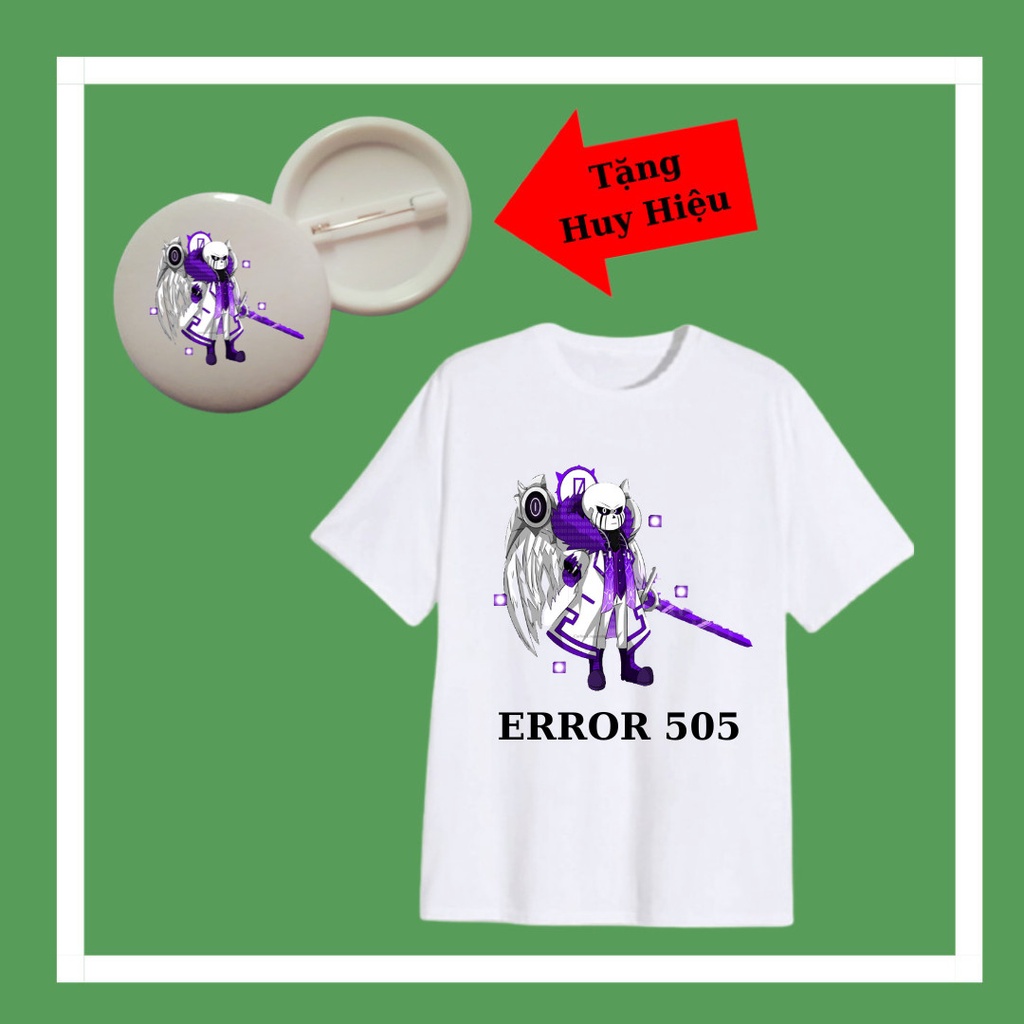 เสื้อยืดแขนสั้นเด็ก Error 505 Sans ผ้าฝ้ายสุดเท่สําหรับเด็ก surplus