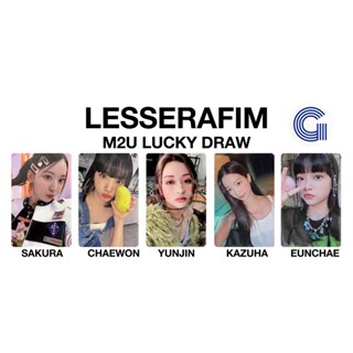 【M2U Lucky DRAW R2 POB】LE SSERAFIM - อัลบั้มรูป ขนาดเล็ก 2 ชิ้น [ Antifragile ]