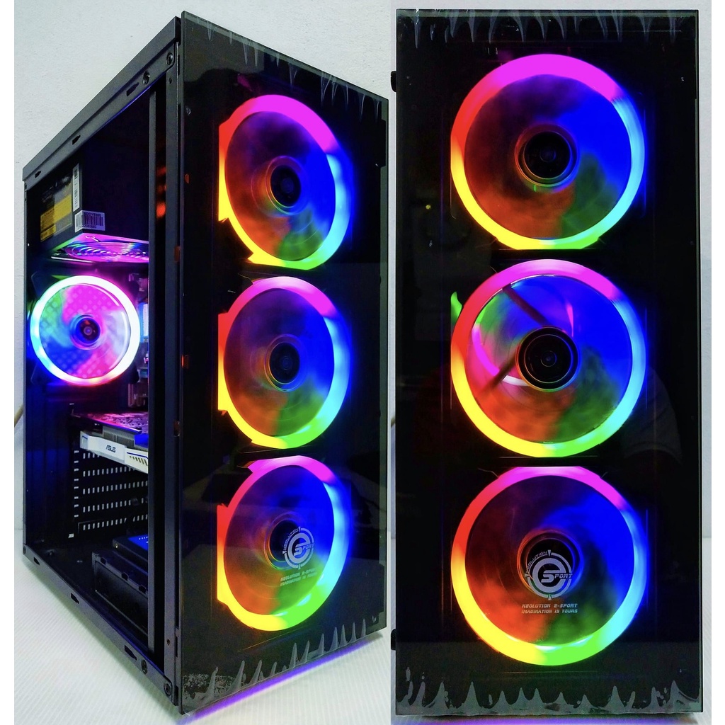 #คอมพิวเตอร์พร้อมใช้แรงๆ #SET_I5_7400 #GTX_1050 #RAM_8G #M2_120G #HDD_500G