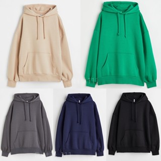 เสื้อ hoodie ทรงโอเวอร์ไซร์ แบรนด์ H&amp;M💯 | HDW