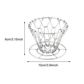 ดริปกาแฟ สเตนเลส แบบพกพา สําหรับตั้งแคมป์กลางแจ้ง ใช้ในบ้าน ออฟฟิศ
