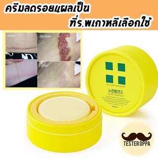 🔥พร้อมส่ง🔥 ครีมลดรอยสิว รอยแผลเป็น Yellow Ointment Centella treated Extract 18g.