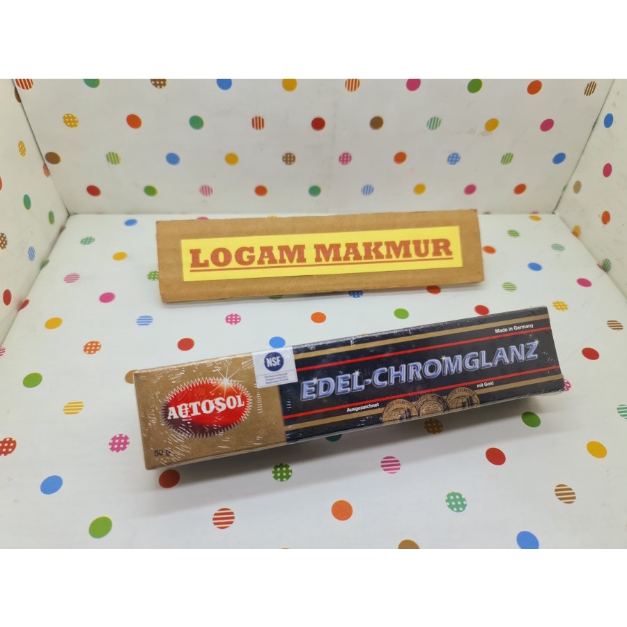 1 ชิ้น - AUTOSOL METAL POLISH / METAL SHINE CLEANING PASTE