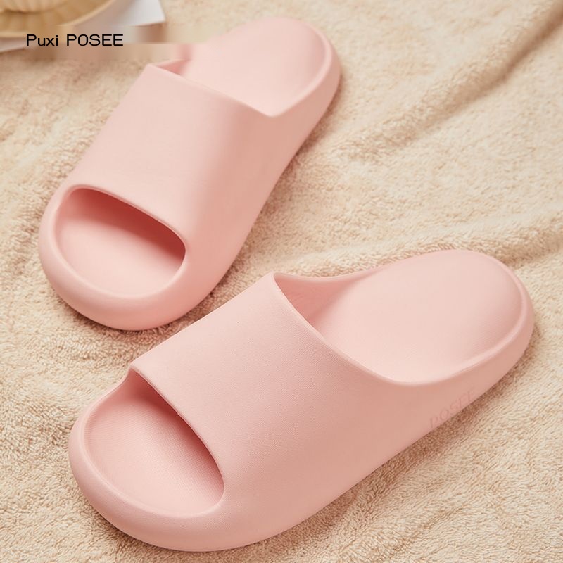 ✧✼☸Posee tiktok hot 38° รองเท้าแตะลําลอง พื้นนุ่มมาก กันลื่น สีลูกกวาด สําหรับสตรี เหมาะกับฤดูร้อน