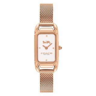 COACH Cadie รุ่น CO14504085 นาฬิกาข้อมือผู้หญิง สีโรสดกลด์ หน้าปัด 17.5 มม.