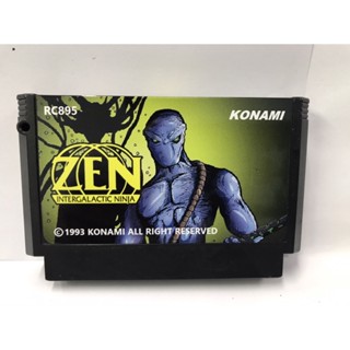 ตลับ FC ตลับ Famicom Zen: Intergalactic Ninja ตลับ Repro ตลับพิเศษตัวไม่หมด