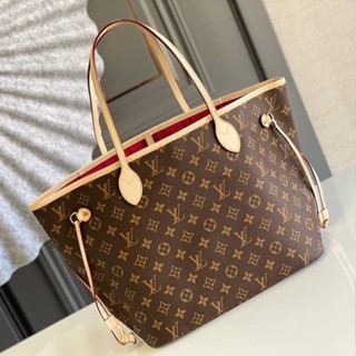 🔥ผ่อนได้🔥LV Neverfull Monogram mm Size 31 cm งาน Original ( เทพ ) อุปกรณ์ Full Box Set