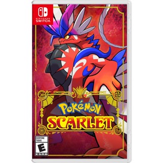 [พร้อมส่ง]แถมกล่องเหล็ก  Nintendo Switch Pokemon Scarlet US/Asia