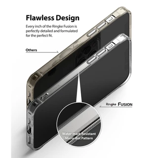 Ringke Fusion สำหรับ iPhone 12 12 Pro เคสปกแข็งรูปแบบธรรมชาติ