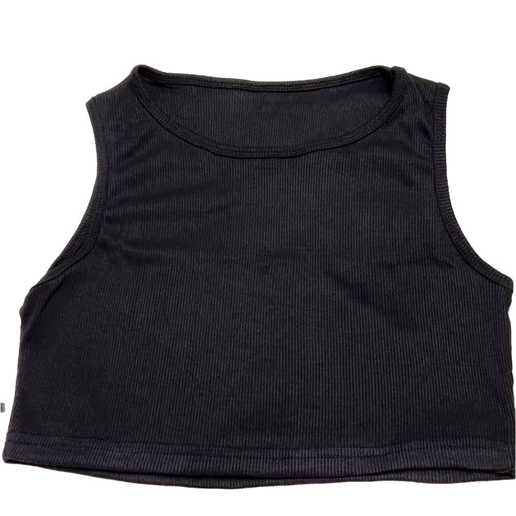 RIB CROP TANKTOP****