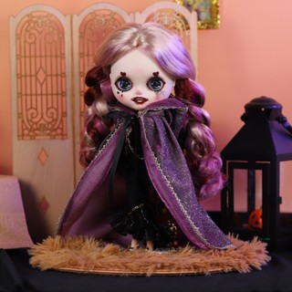 Icy DBS Little Ragdoll ชุดเสื้อคลุมแม่มดฮาโลวีน 19 ข้อต่อ ob24 สําหรับเด็ก