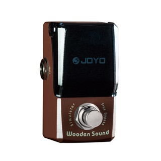 Joyo JF-323 แป้นเหยียบเอฟเฟคกีตาร์อะคูสติก แบบไม้ ขนาดเล็ก สําหรับเอฟเฟคกีตาร์ไฟฟ้า เอฟเฟคกีตาร์อะคูสติก