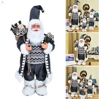 จุดสินค้า Christmas Decor 30/45/60cm Stylish Cute Santa Claus Ornaments Children Toys Christmas Party Home Decoration คริสต์มาส  ของตกแต่งคริสต์มาส  คริสมาส