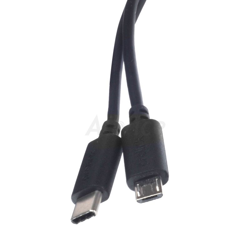 PROLINK สายชาร์จ OTG Type-C To Micro USB (1M,PB480-0100) Black